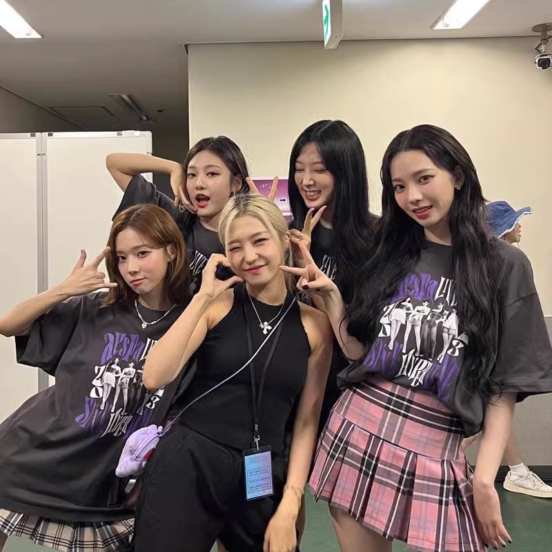 Aespa 2023 Synk Hyper Line Tokyo Concert T-Shirt
