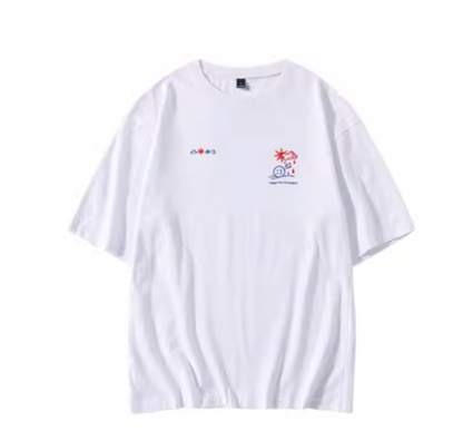 Le Sserafim Nice Ghost Teddy Stickman T-Shirt