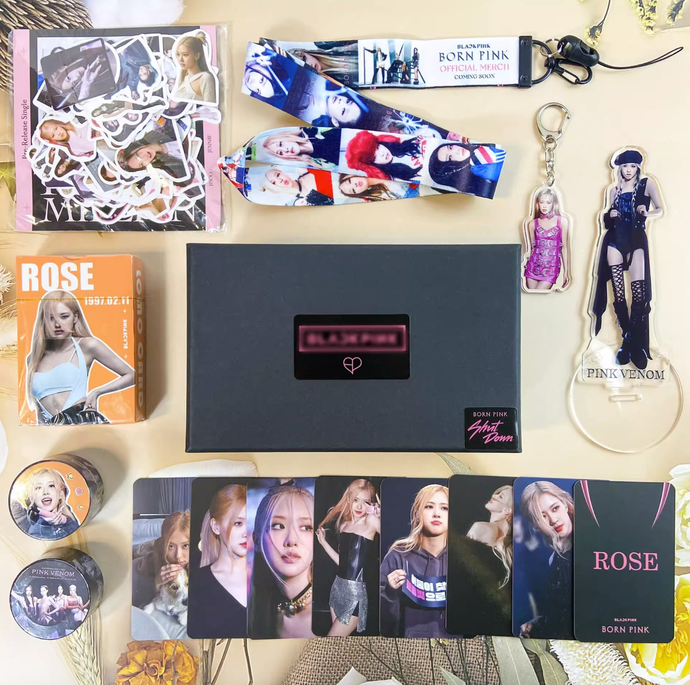 Blackpink Pink Venom Born Pink Bias Gift Box