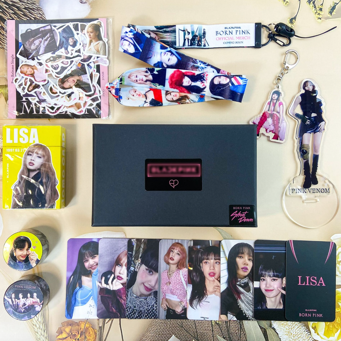 Blackpink Pink Venom Born Pink Bias Gift Box
