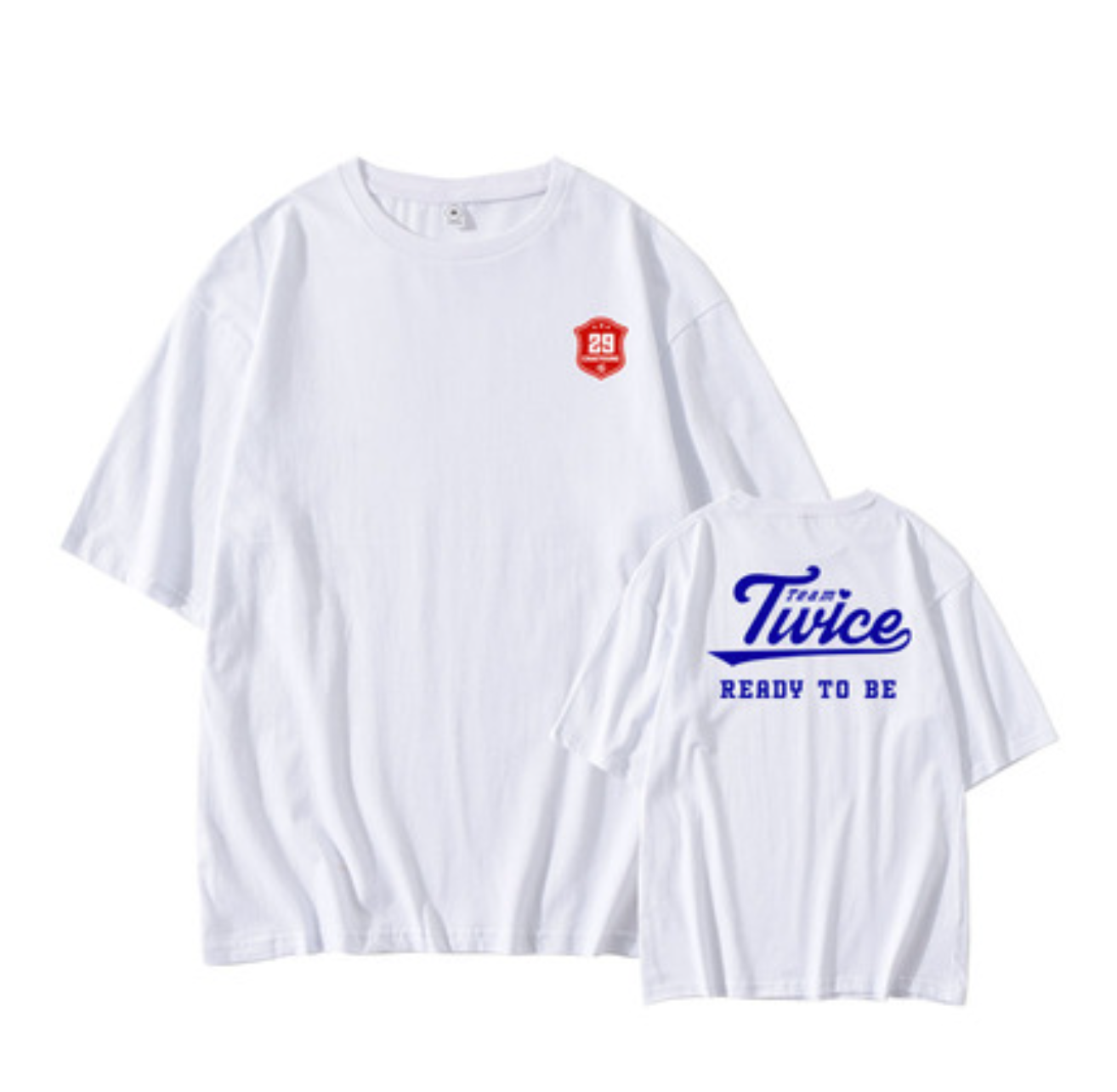 Twice 5th World Tour Ready To Be Concert White T-Shirt