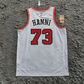 New Jeans Basketball Jersey // White and Red