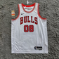 New Jeans Basketball Jersey // White and Red