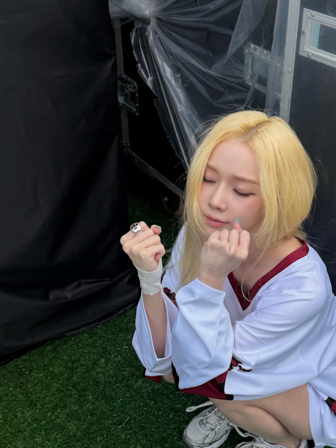 Aespa TXT Korea University Hockey Jersey