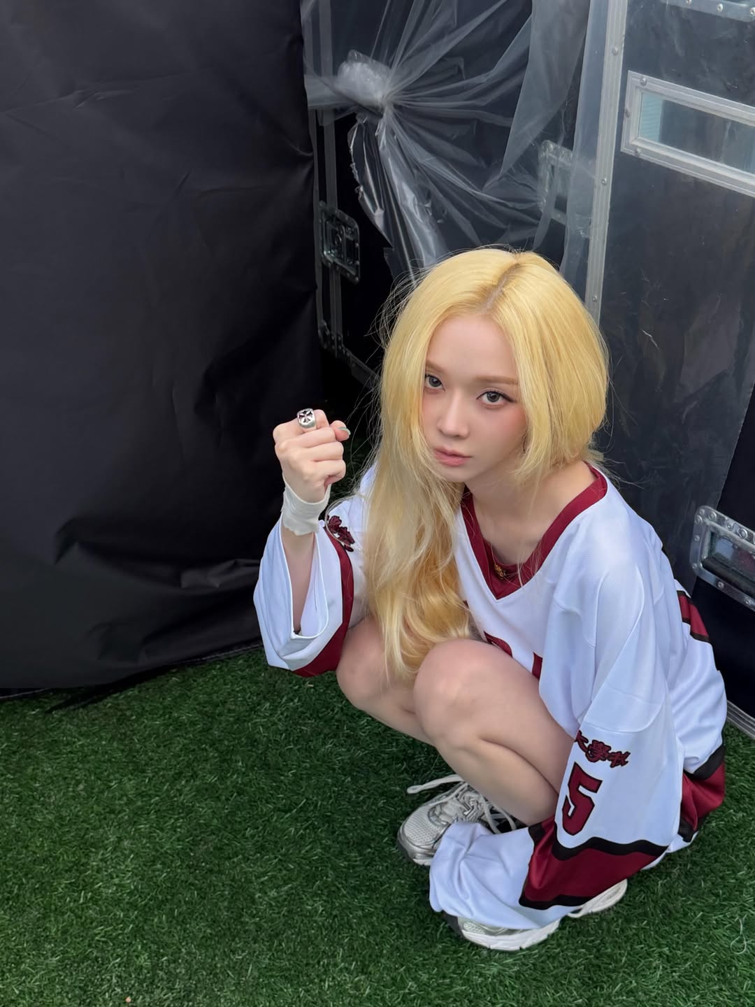 Aespa TXT Korea University Hockey Jersey