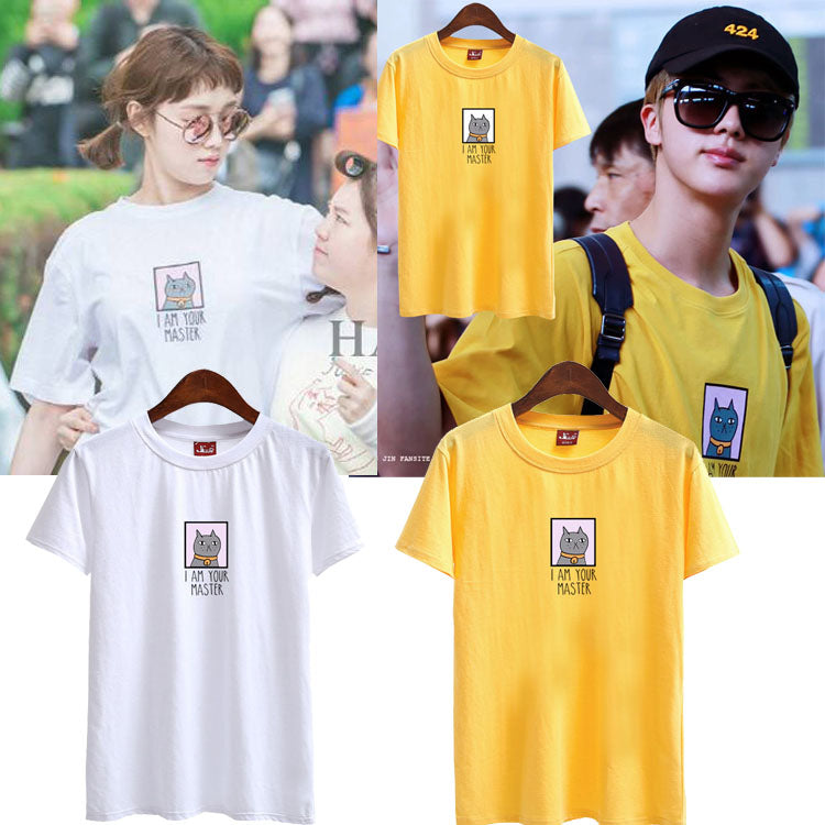 BTS I am Your Master Cat T-Shirt