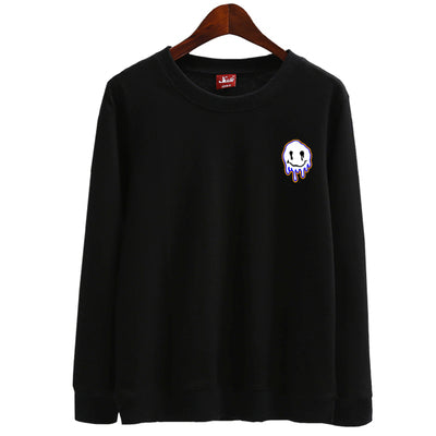 BTS Melting Smiley Face Crewneck