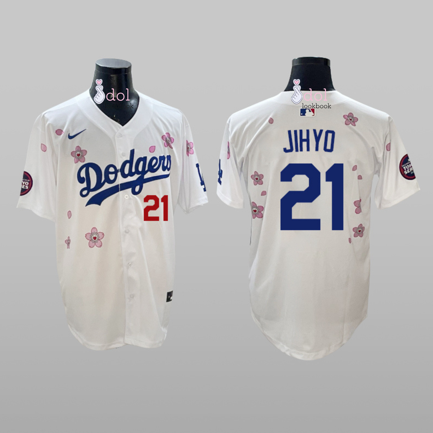 Twice LA Tokyo Series Baseball Jersey