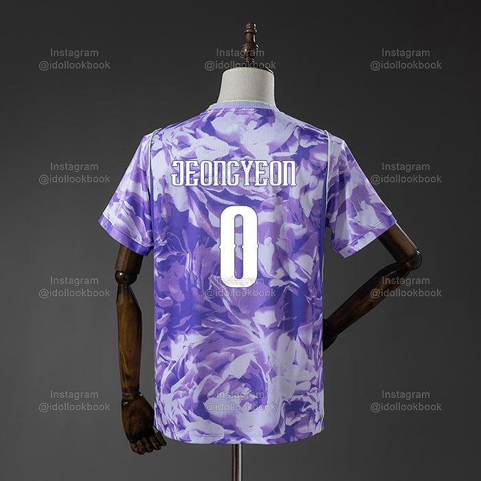 Twice Korea Soccer Jersey // Purple