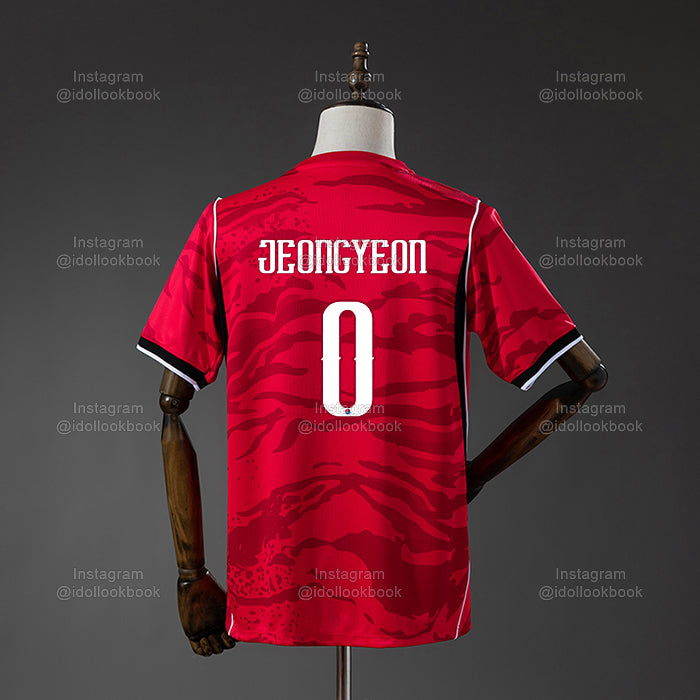Twice Korea Soccer Jersey // Red