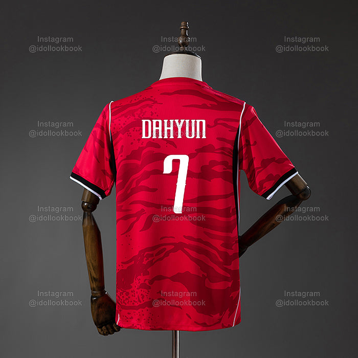 Twice Korea Soccer Jersey // Red