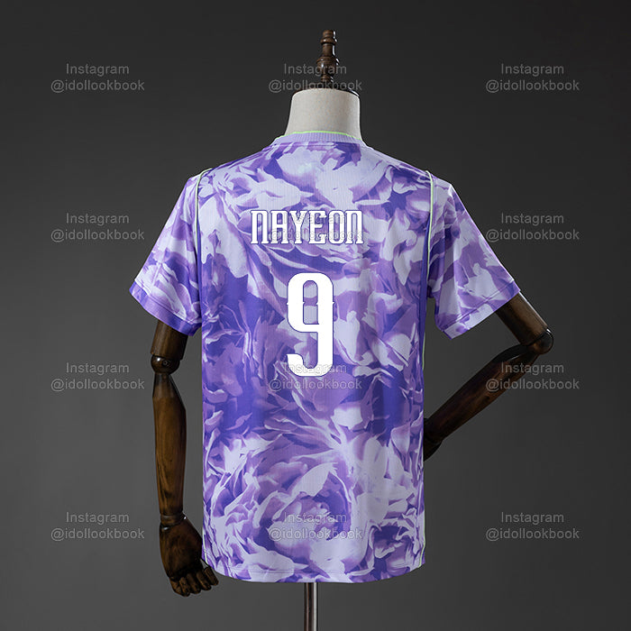 Twice Korea Soccer Jersey // Purple
