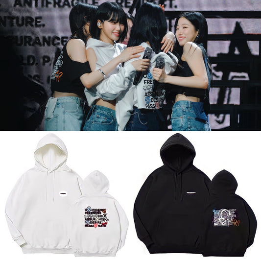 Le Sserafim Fearnada Fear Not Concert Hoodie