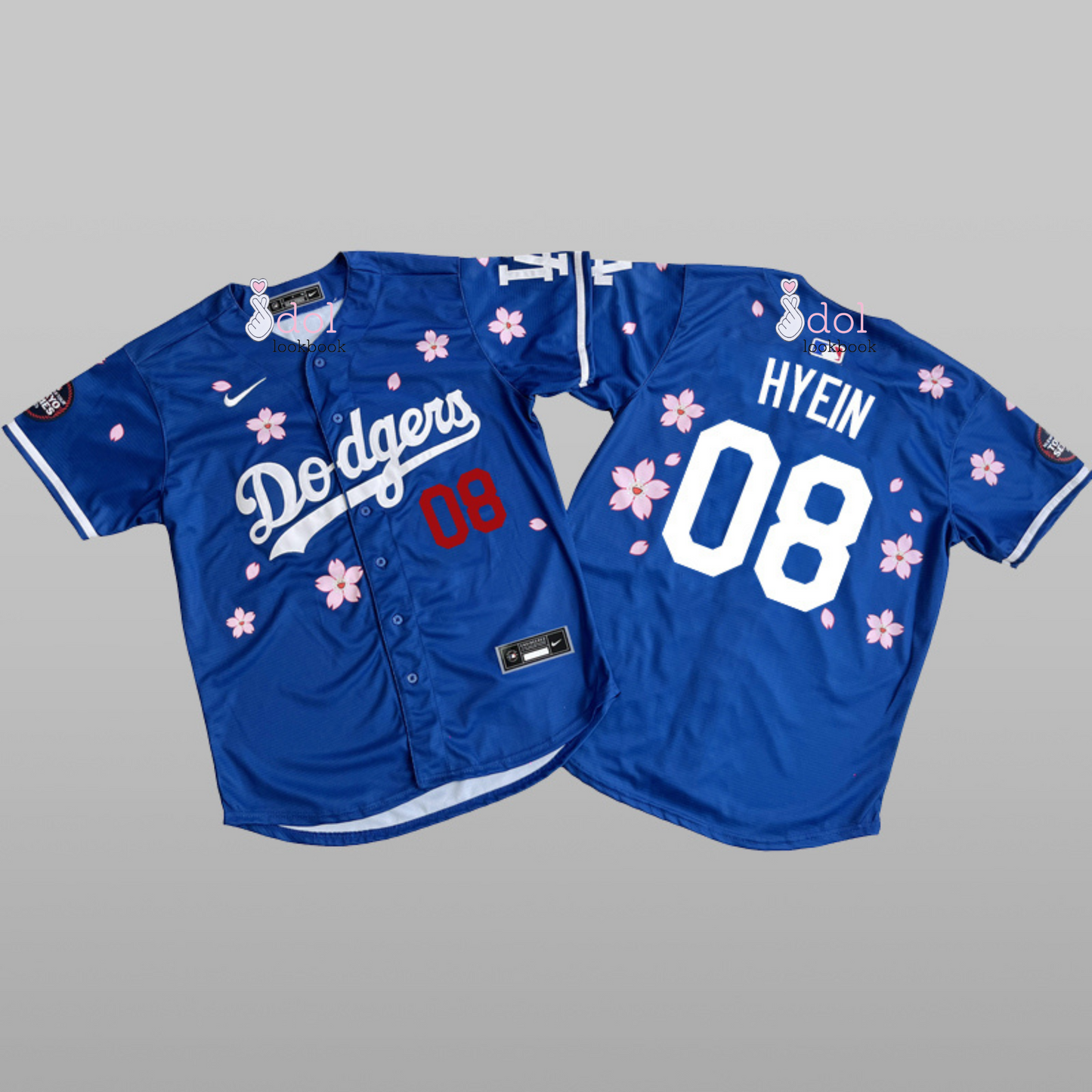 New Jeans LA Tokyo Series Baseball Jersey // Blue