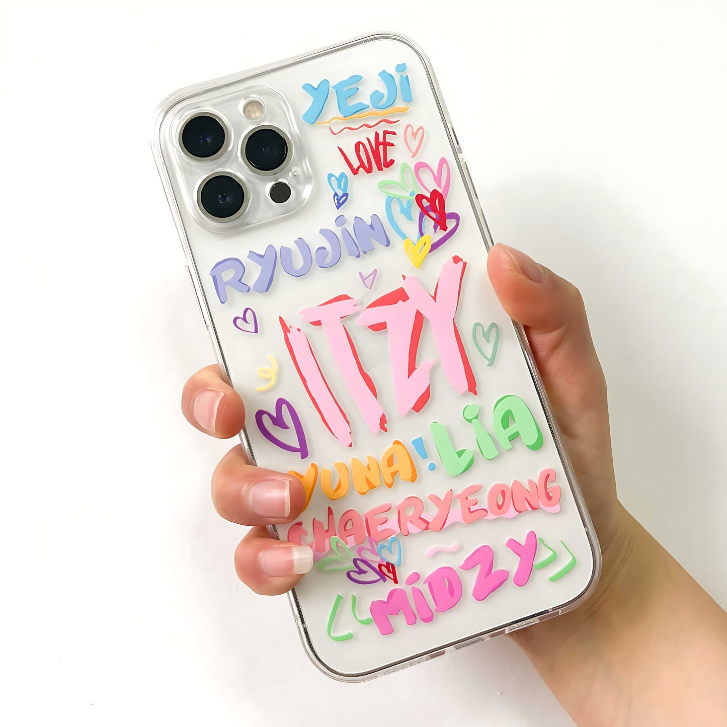 ITZY Member Clear Phone Case