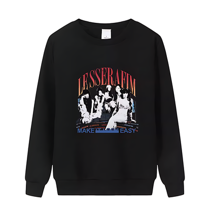 Le Sserafim Make It Look Easy Crewneck