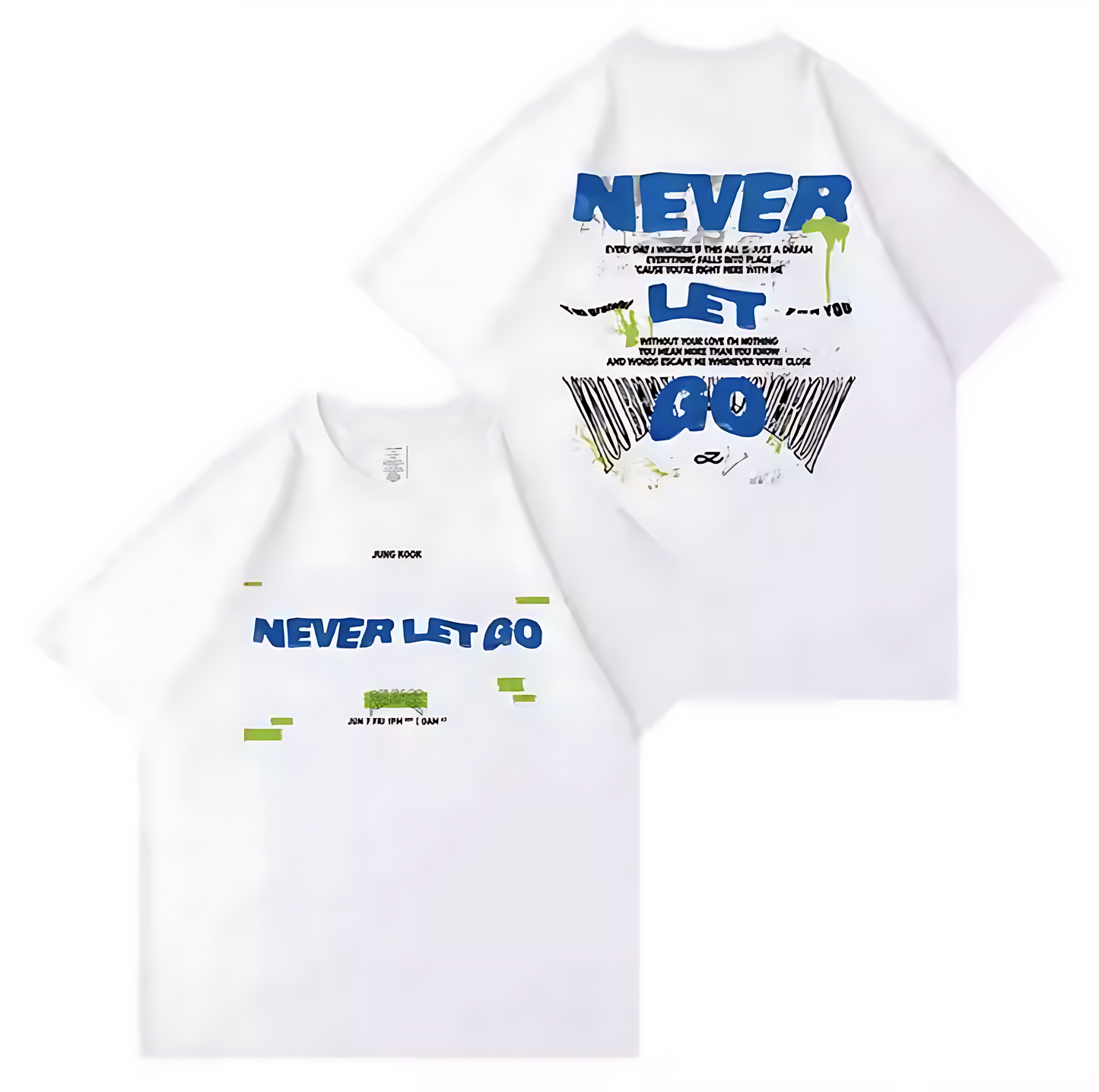 BTS Jungkook Never Let Go T-Shirt