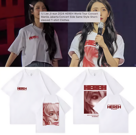 IU HEREH World Tour Graphic Tee