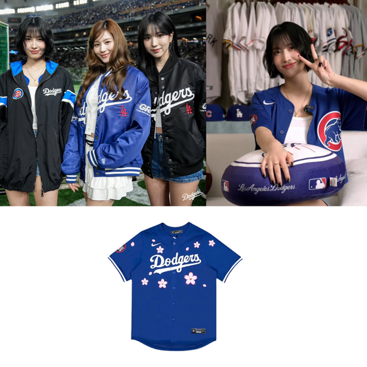 Twice LA Tokyo Series Baseball Jersey // Blue